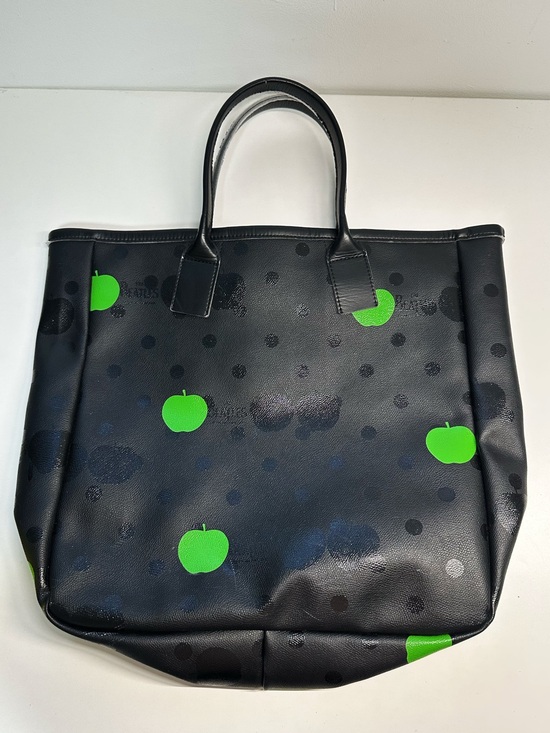 Comme des Garcons Other - Comme des Garcons X Beatles Black Tote with Green Apple Motif